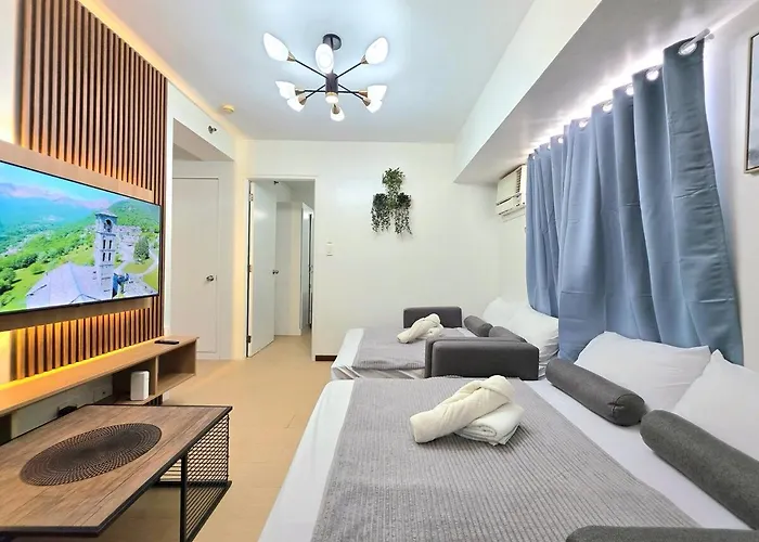 1014t2 Avida Towers It Park 2br Unit With 2cr & 2tv Apartment *